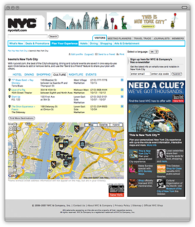 This is New York City site